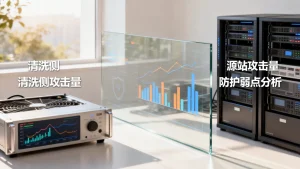 清洗侧看到的攻击量和源站感受不一致，为何攻击量差异大，源站防护弱在哪？