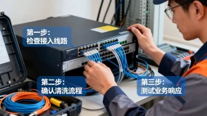 接入清洗后业务还是卡？先查这三个环节，问题出在哪？