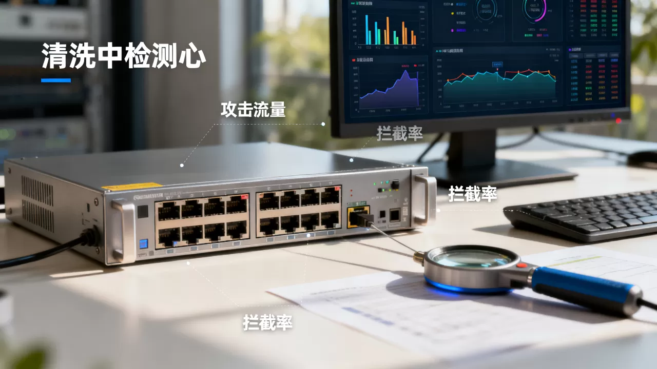 怎么看清洗中心有没有真正拦住攻击流量?如何验证清洗效果,攻击流量拦截检测方法 怎么看清洗中心有没有真正拦住攻击流量?如何验证清洗效果,攻击流量拦截检测方法