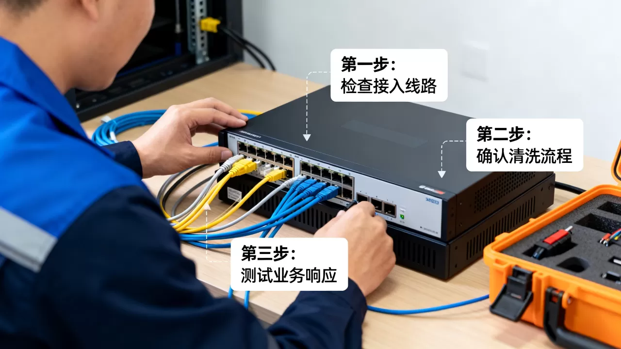 接入清洗后业务还是卡？先查这三个环节，问题出在哪？