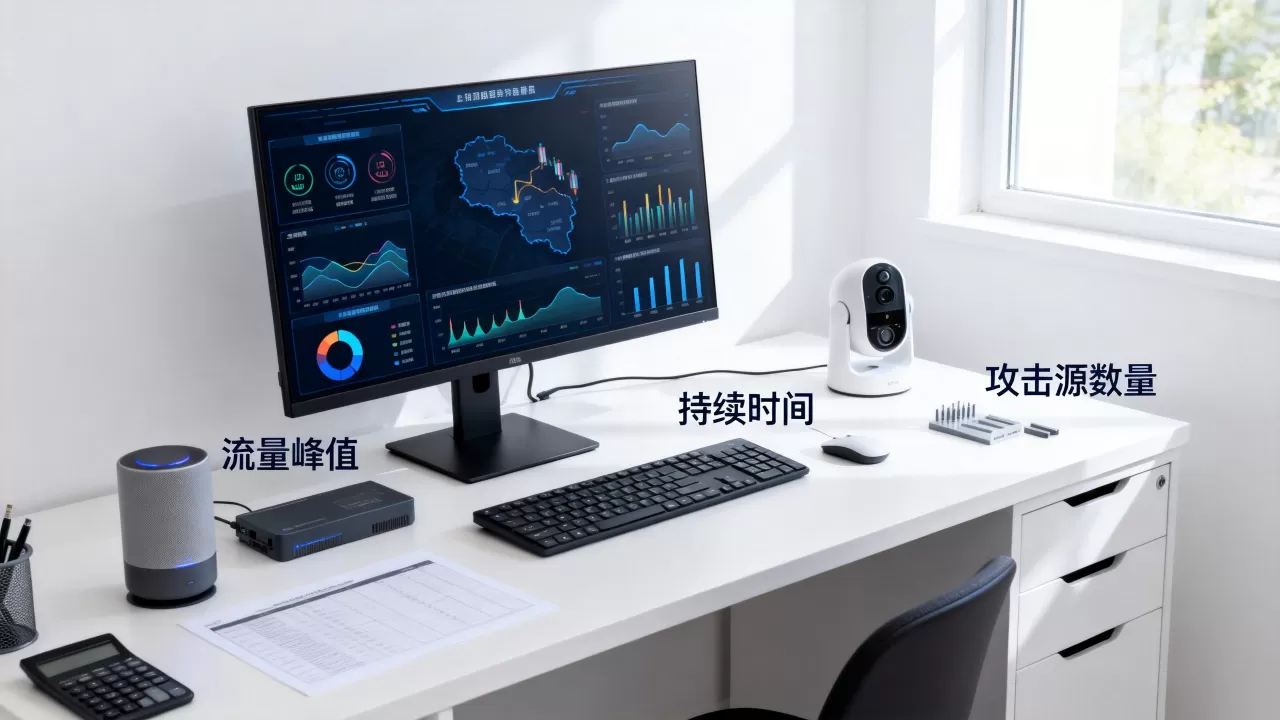 判断攻击规模应该看哪些指标而不是感觉，量化评估攻击规模有哪些核心指标？