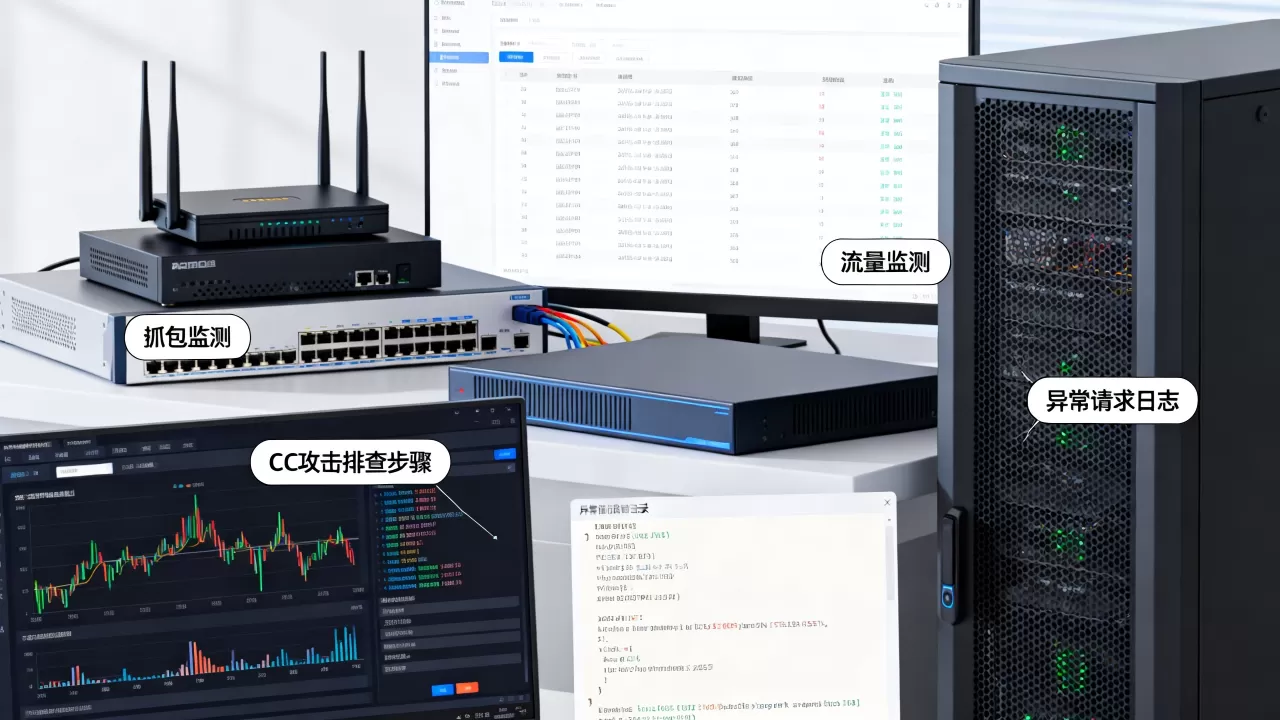 网站打开慢但带宽没跑满，是CC攻击吗，如何排查
