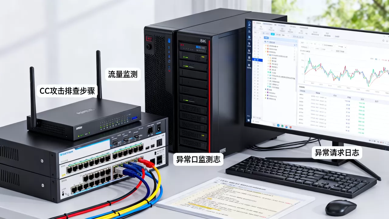 网站打开慢但带宽没跑满，是CC攻击吗，如何排查