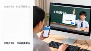 教育直播平台被攻击影响上课怎么办？，应急处理措施有哪些