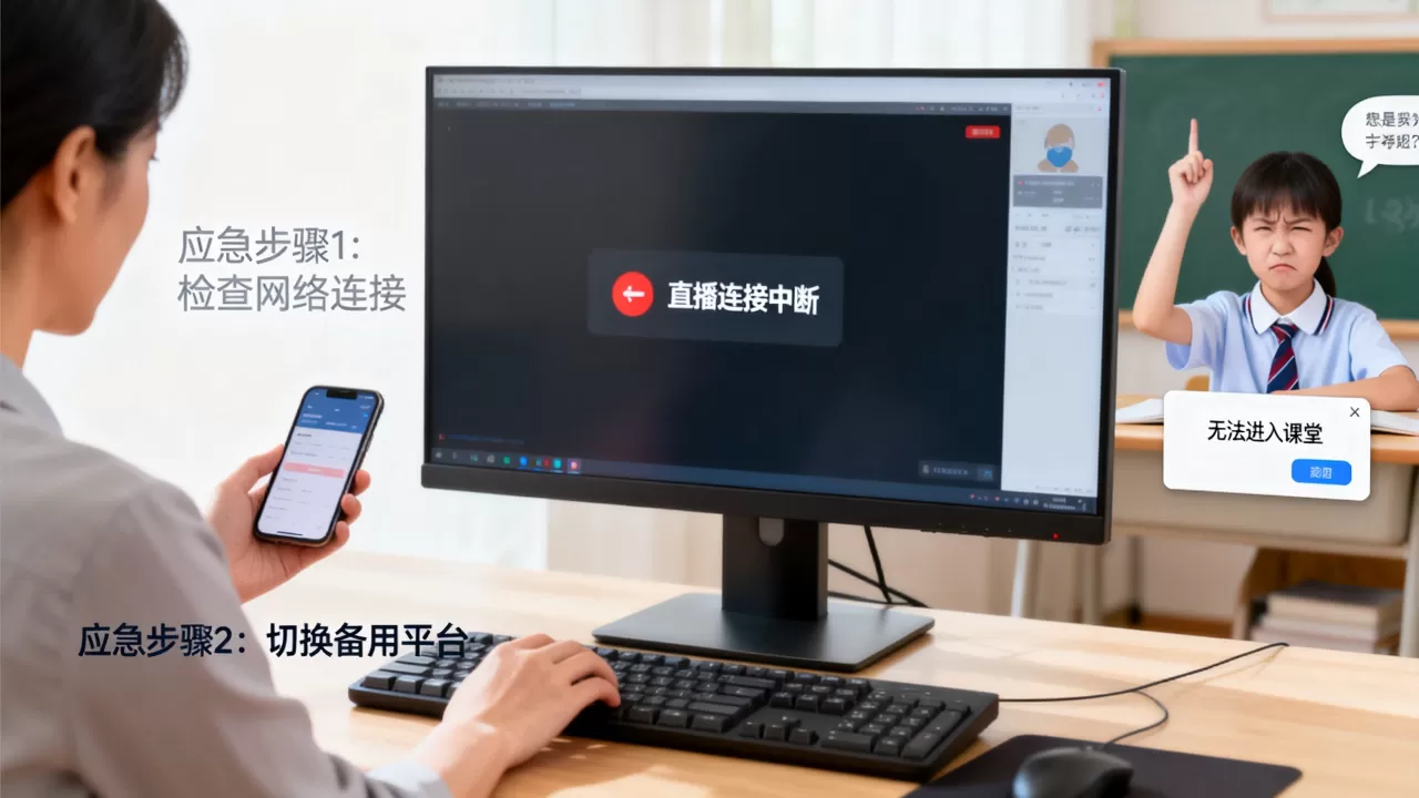 教育直播平台被攻击影响上课怎么办?,应急处理措施有哪些 教育直播平台被攻击影响上课怎么办?,应急处理措施有哪些