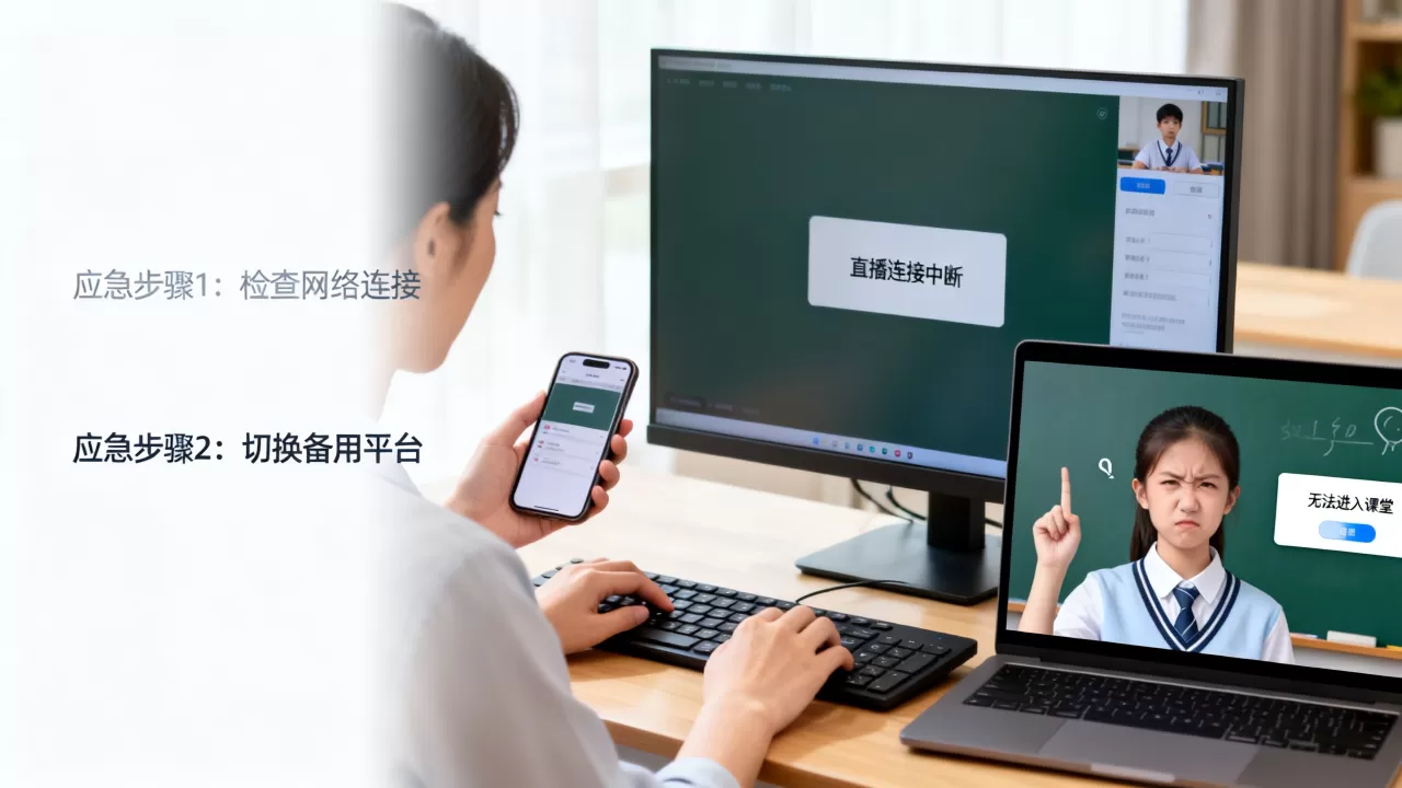 教育直播平台被攻击影响上课怎么办?,应急处理措施有哪些 教育直播平台被攻击影响上课怎么办?,应急处理措施有哪些