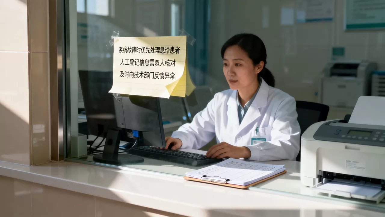 挂号系统被攻击时人工窗口应急预案怎么做,有哪些关键措施? 挂号系统被攻击时人工窗口应急预案怎么做,有哪些关键措施?
