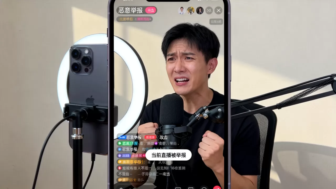 秀场直播被恶意举报后遭遇攻击怎么办，如何有效应对直播间被恶意举报和攻击？