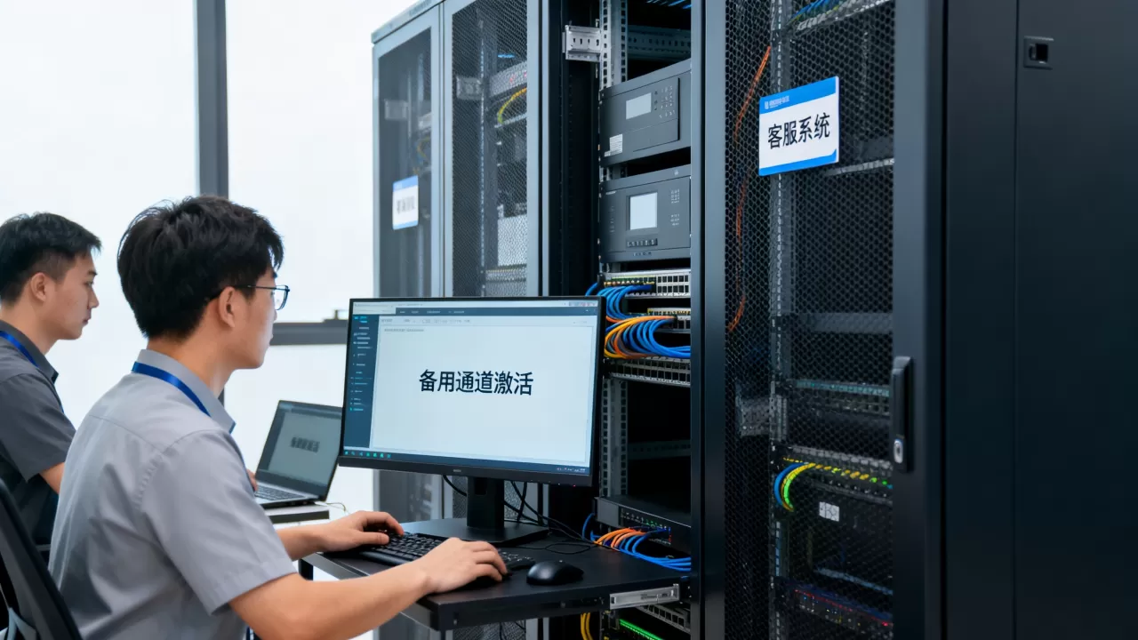 大促期间客服系统被攻击怎么办,双十一备用通道秒级恢复 大促期间客服系统被攻击怎么办,双十一备用通道秒级恢复