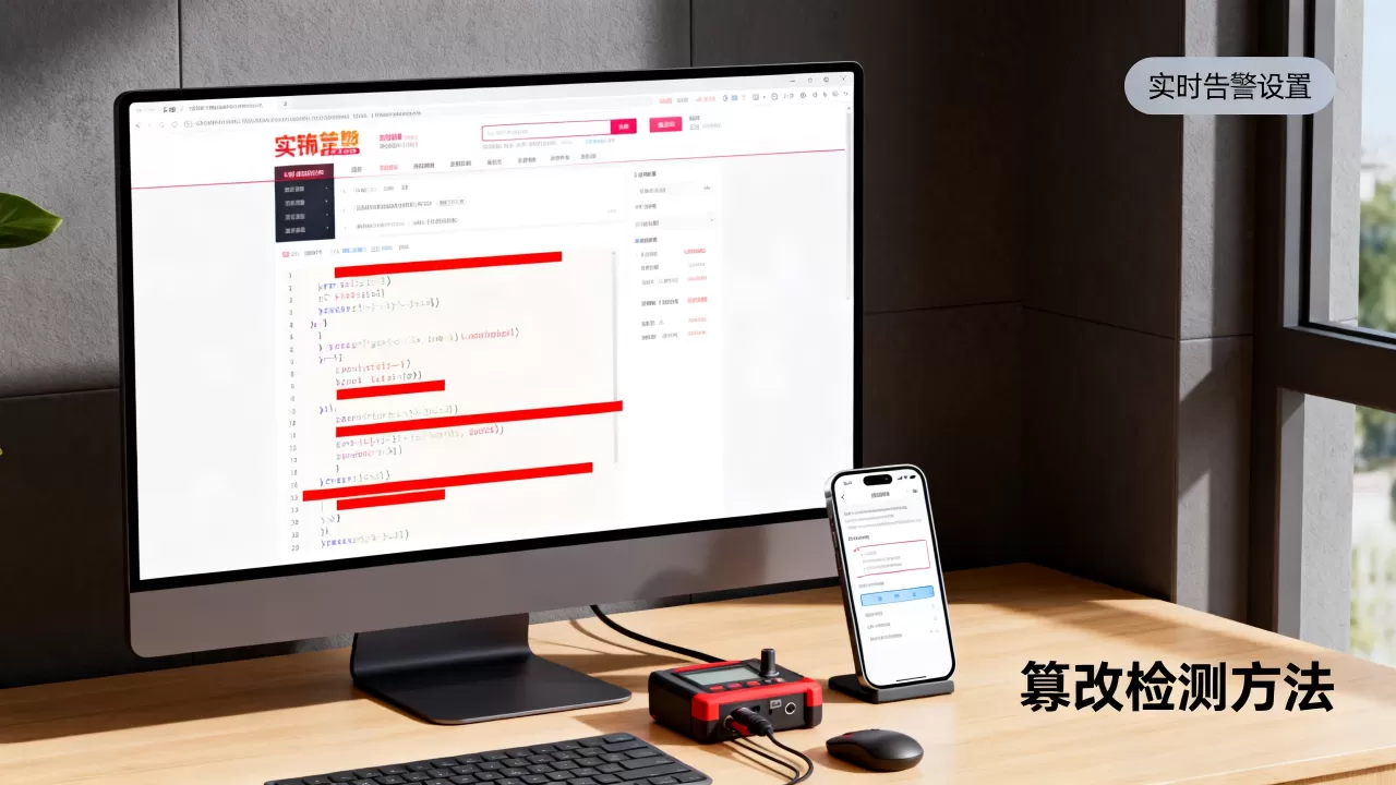电商促销页面被篡改怎么设置实时告警？，网站被篡改检测方法