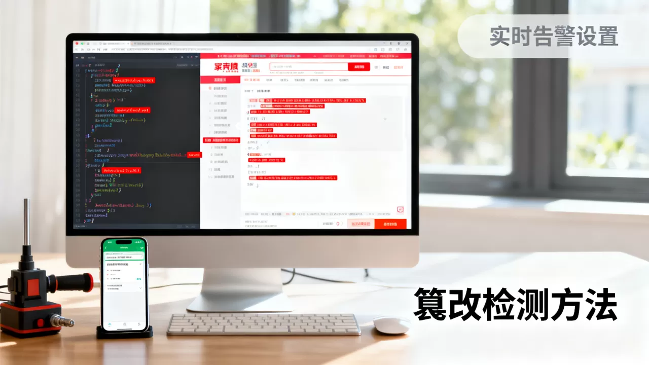 电商促销页面被篡改怎么设置实时告警？，网站被篡改检测方法