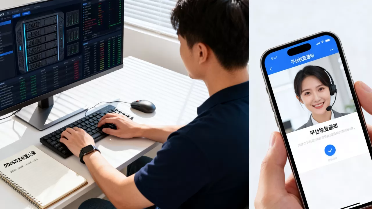 外汇交易平台被DDoS后的用户安抚与技术处置 外汇交易平台被DDoS后的用户安抚与技术处置