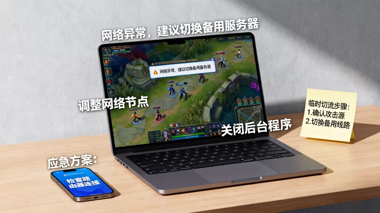 多人在线游戏被攻击时如何临时切流,有哪些应急方案? 多人在线游戏被攻击时如何临时切流,有哪些应急方案?