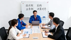 高防采购决策里，技术侧和业务侧怎么对齐