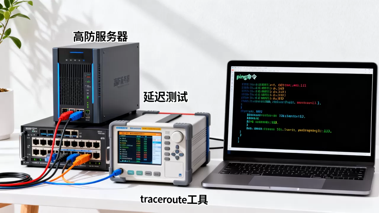 高防服务器的延迟表现怎么提前验证，高防服务器延迟测试方法有哪些？
