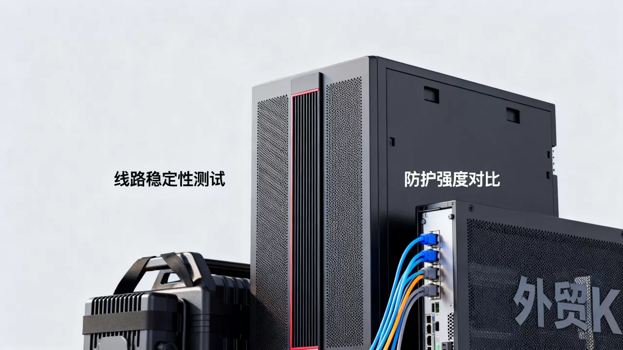 外贸独立站选高防要看线路还是防护？高防服务器怎么选才能避开坑？