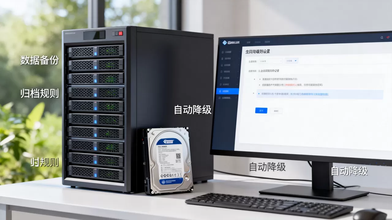 备份数据如何自动降为归档?生命周期规则设置方法 备份数据如何自动降为归档?生命周期规则设置方法