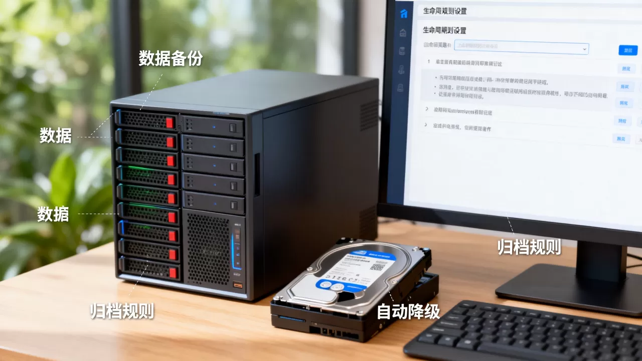 备份数据如何自动降为归档?生命周期规则设置方法 备份数据如何自动降为归档?生命周期规则设置方法