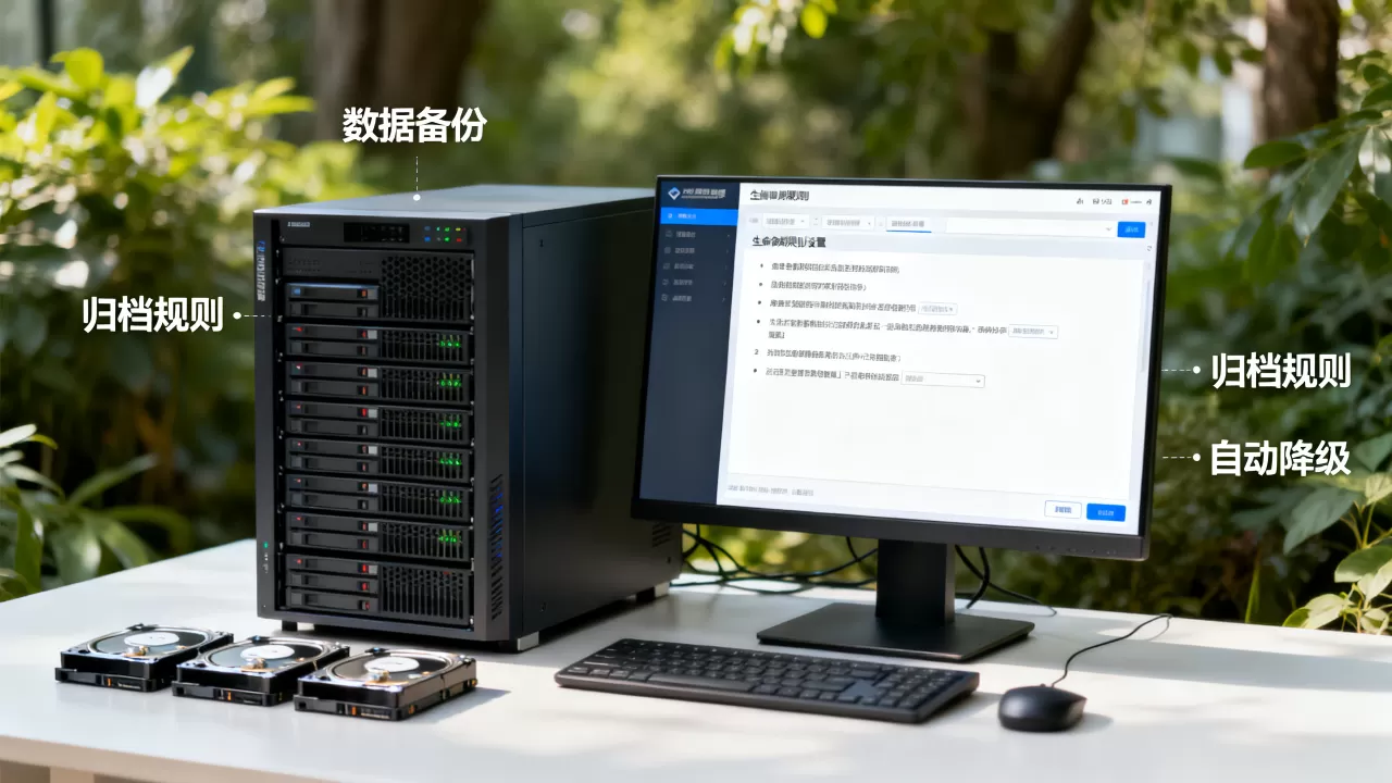 备份数据如何自动降为归档?生命周期规则设置方法 备份数据如何自动降为归档?生命周期规则设置方法