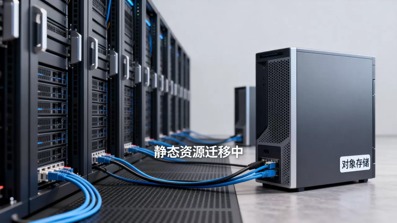 把网站静态资源迁移到对象存储减轻源站压力 把网站静态资源迁移到对象存储减轻源站压力