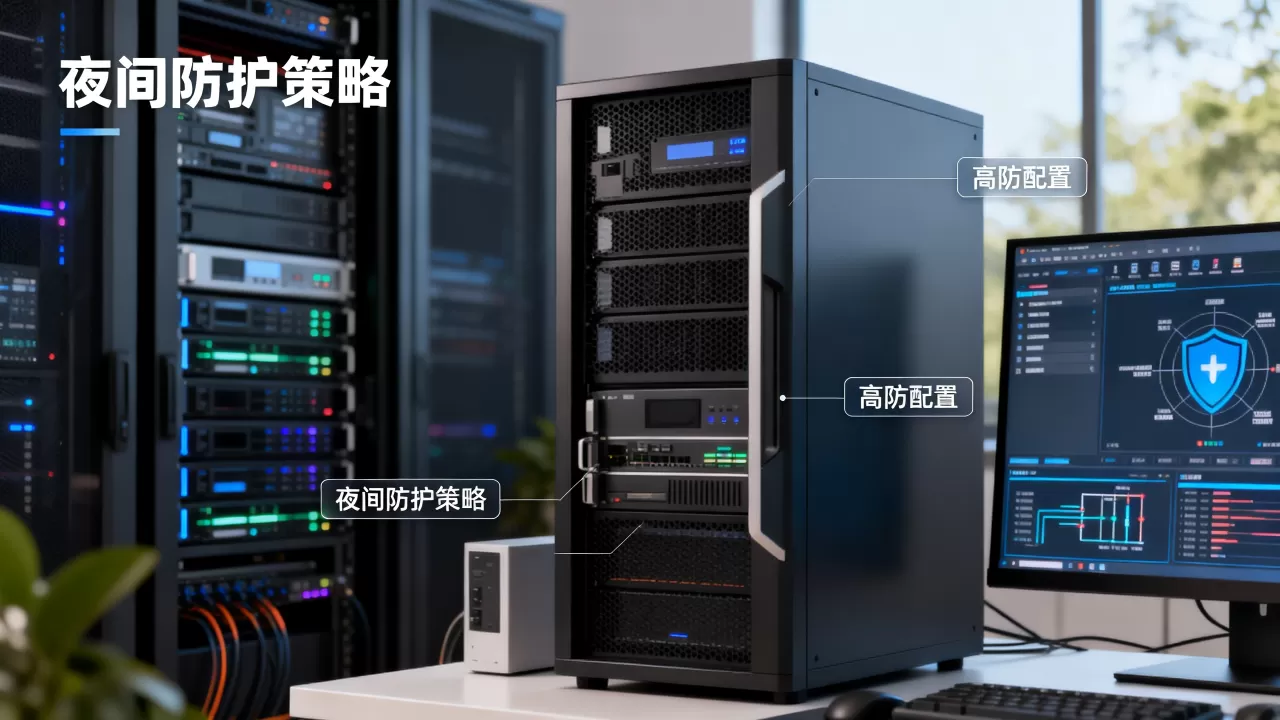 攻击时段集中在夜里，高防配置怎么安排，夜间防护策略有哪些