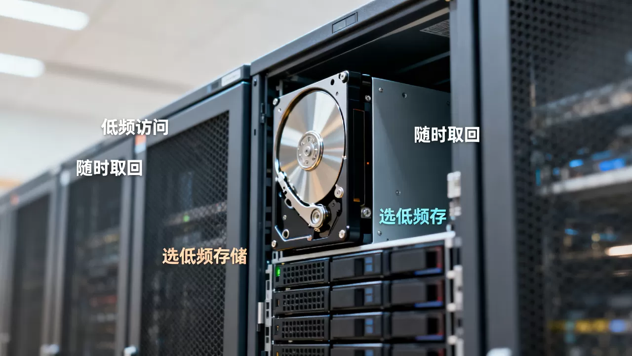 低频访问但需随时取回选低频而非归档存储 低频访问但需随时取回选低频而非归档存储