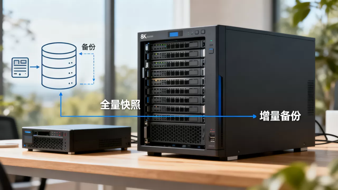 备份策略里全量快照与增量备份如何组合 备份策略里全量快照与增量备份如何组合