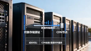 对象存储做源站配合CDN还是直接对外服务，哪个更省钱？