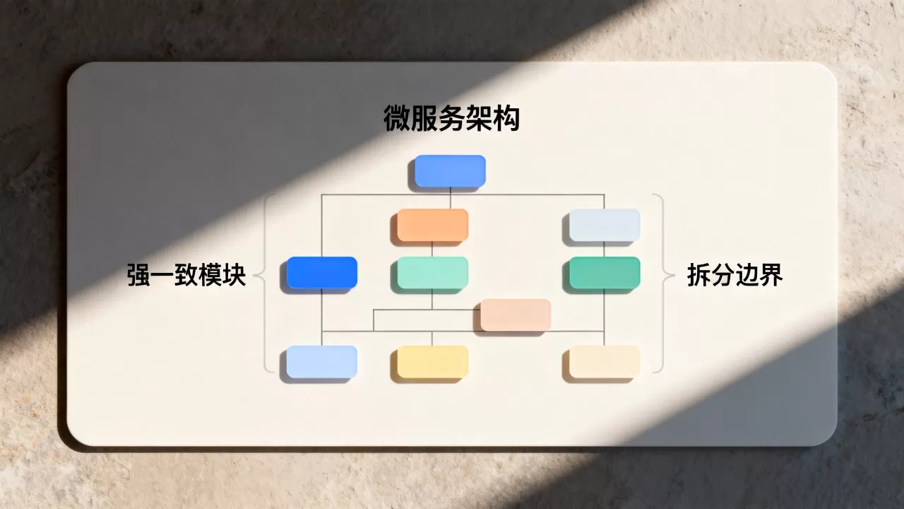 微服务拆分时强一致模块为何需留在同一边界？，拆分边界怎么定
