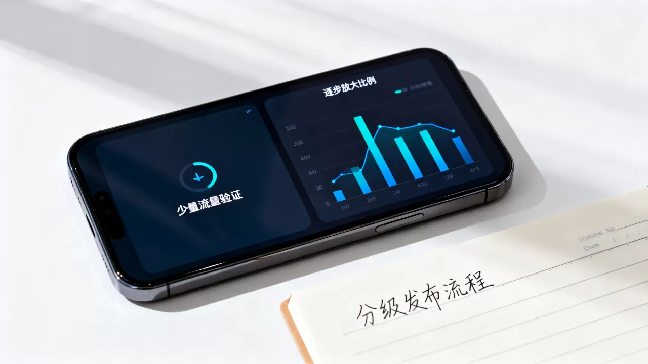 分级发布先放少量流量验证再逐步放大比例 分级发布先放少量流量验证再逐步放大比例