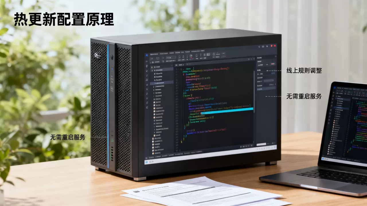 配置热更新如何实现线上规则调整无需重启服务进程?,热更新配置原理是什么 配置热更新如何实现线上规则调整无需重启服务进程?,热更新配置原理是什么