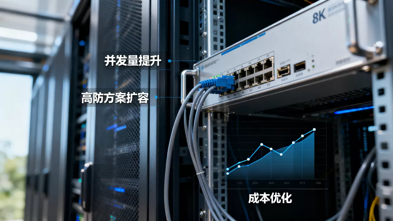 并发上来了,现有高防方案要不要跟着扩容,怎么扩才不浪费钱? 并发上来了,现有高防方案要不要跟着扩容,怎么扩才不浪费钱?