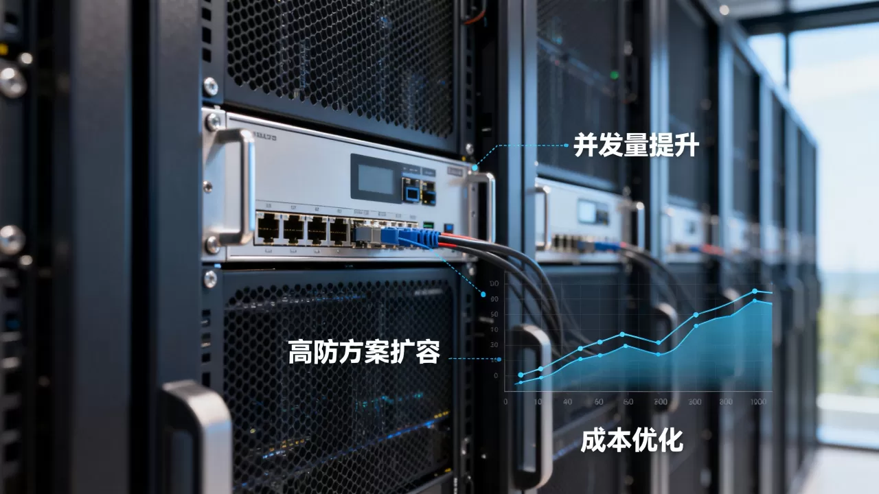 并发上来了,现有高防方案要不要跟着扩容,怎么扩才不浪费钱? 并发上来了,现有高防方案要不要跟着扩容,怎么扩才不浪费钱?