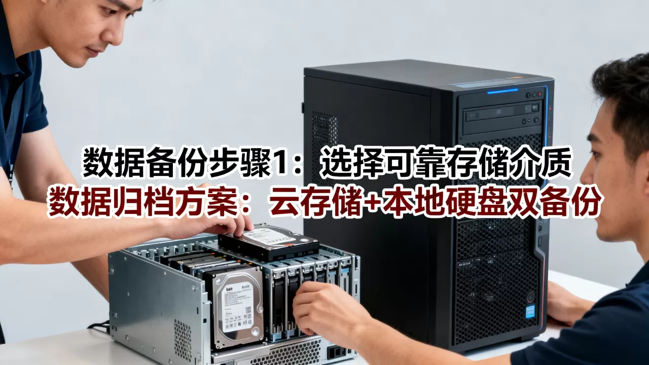 数据备份归档怎么做才能防止永久丢失，备份归档方案选哪种？