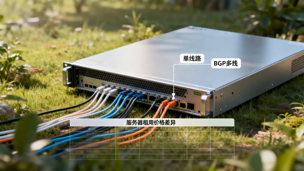 单线路与BGP多线的报价分别包含哪些内容，服务器租用价格差异大吗