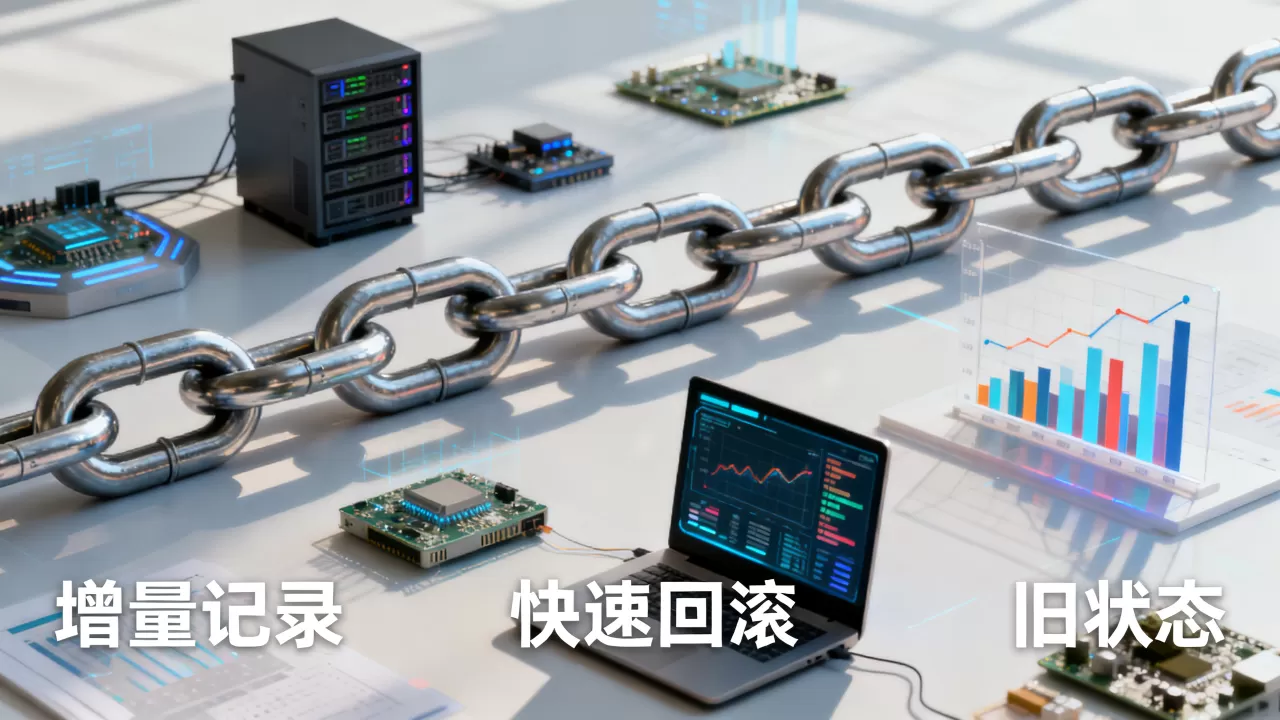 快照链如何记录增量变化快速回滚？，区块链快照增量回滚旧状态方法
