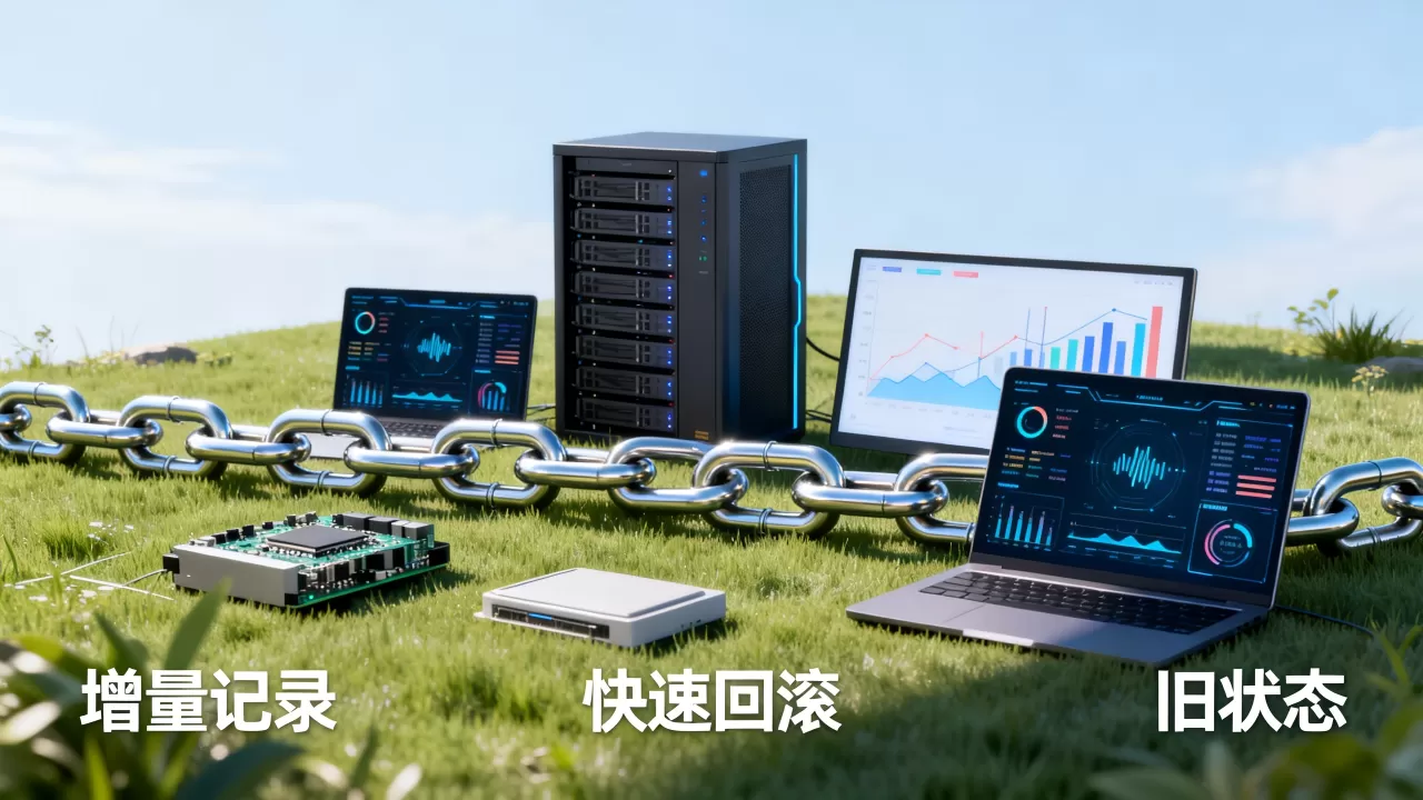快照链如何记录增量变化快速回滚？，区块链快照增量回滚旧状态方法