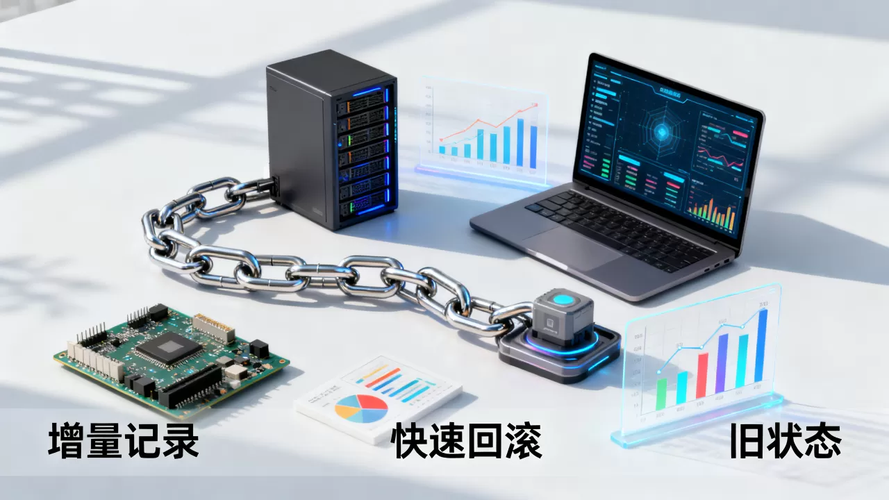 快照链如何记录增量变化快速回滚？，区块链快照增量回滚旧状态方法