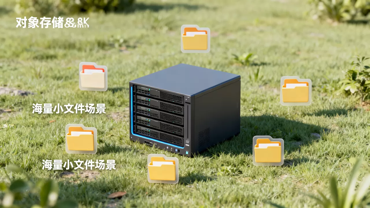 海量小文件场景更适合用对象存储来承载，为什么海量小文件场景用对象存储更合适？