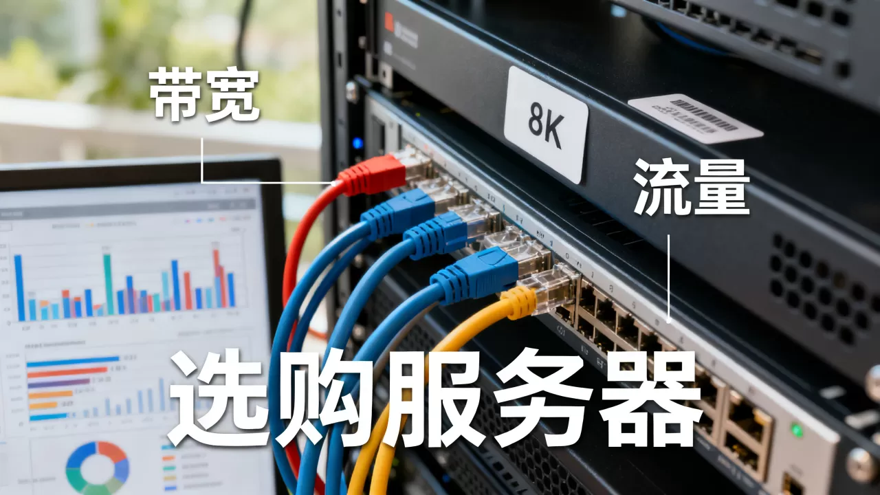 带宽和流量有什么区别？选购服务器前必懂的长尾关键词解答