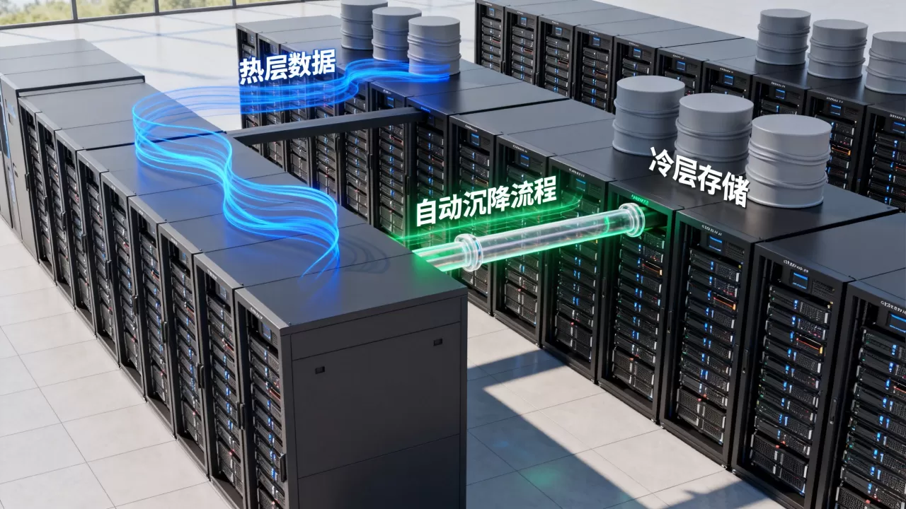 生命周期管理如何自动把数据从热层沉降到冷层,数据冷却机制是什么? 生命周期管理如何自动把数据从热层沉降到冷层,数据冷却机制是什么?