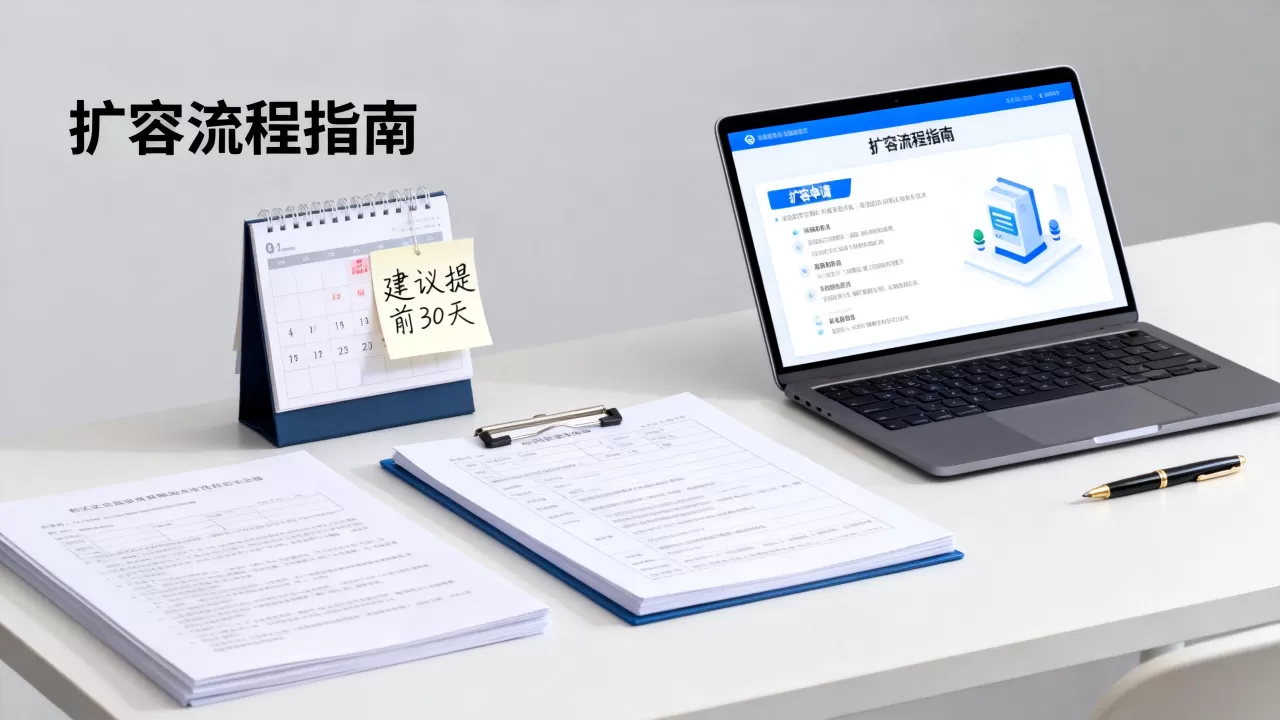 扩容申请一般提前多久提比较从容?提前多久申请扩容合适? 扩容申请一般提前多久提比较从容?提前多久申请扩容合适?
