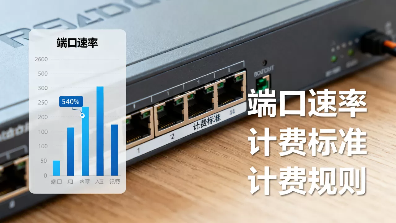 端口速率与计费标准如何对应？端口速率计费规则是什么