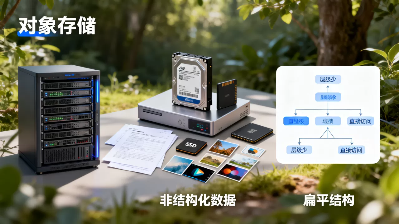 对象存储如何用扁平结构管理海量非结构化数据?,什么是对象存储扁平结构 对象存储如何用扁平结构管理海量非结构化数据?,什么是对象存储扁平结构