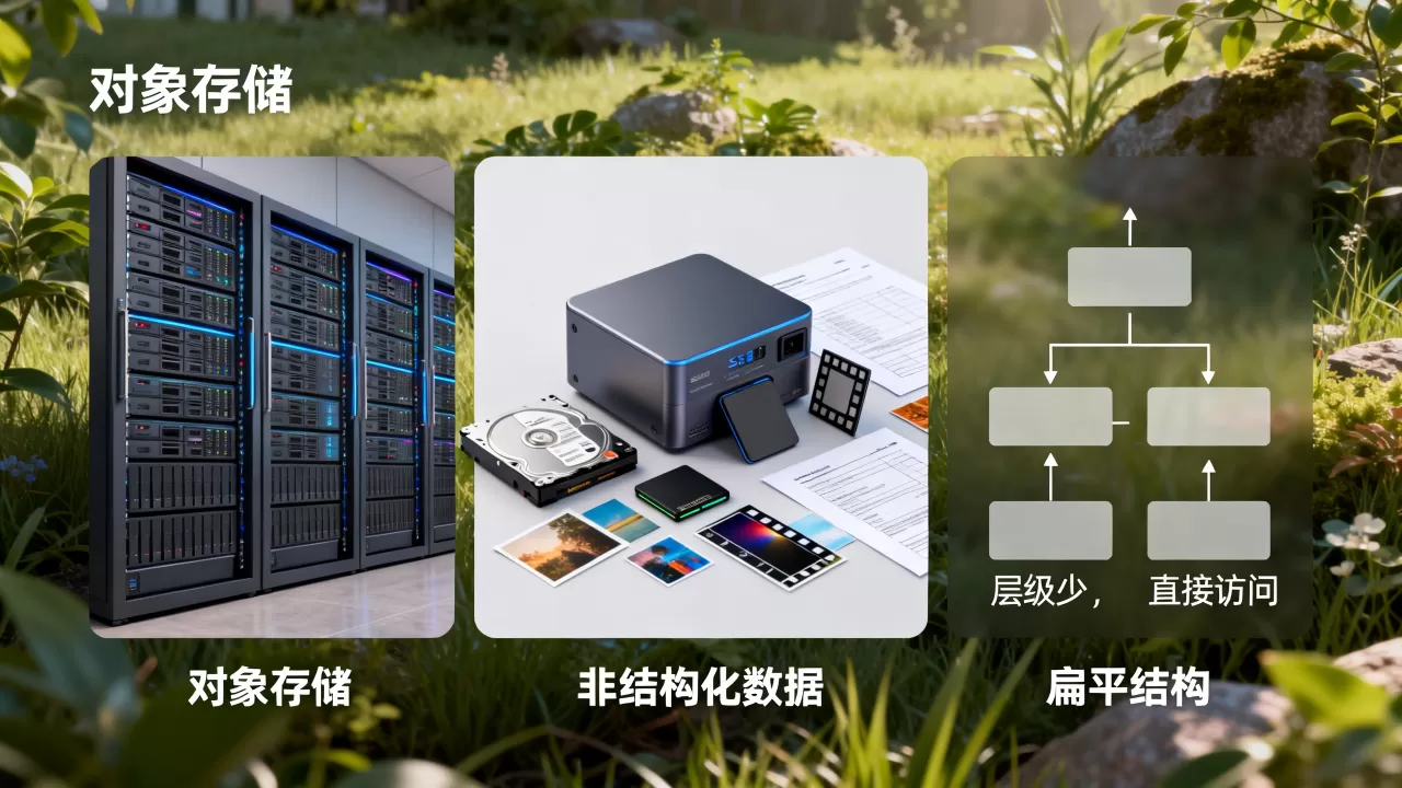 对象存储如何用扁平结构管理海量非结构化数据?,什么是对象存储扁平结构 对象存储如何用扁平结构管理海量非结构化数据?,什么是对象存储扁平结构