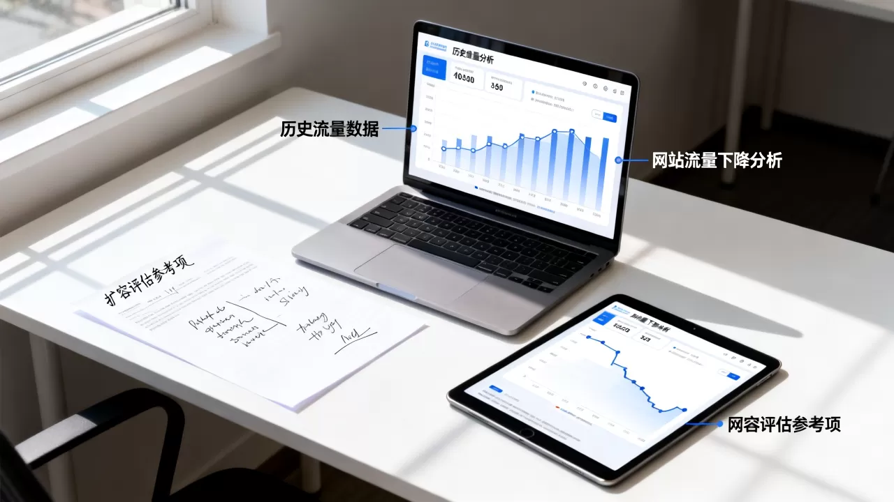 扩容评估前先看这几项历史流量数据,网站流量下降怎么办? 扩容评估前先看这几项历史流量数据,网站流量下降怎么办?