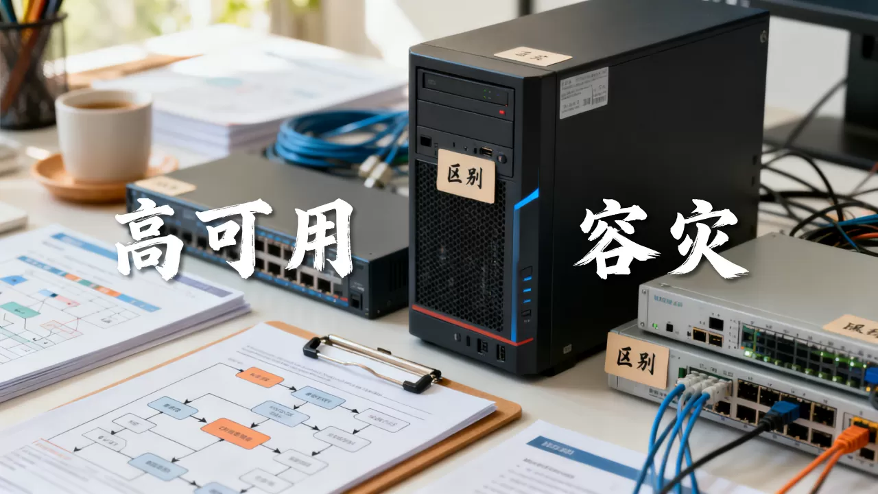 高可用和容灾这两个概念到底差在哪里,高可用与容灾有何区别 高可用和容灾这两个概念到底差在哪里,高可用与容灾有何区别