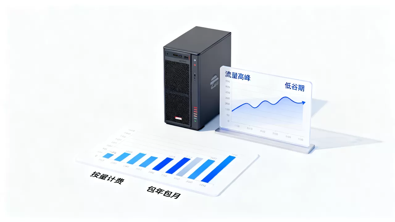 计费方式怎么选先看业务的流量曲线形状,云服务器按量计费和包年包月哪个更划算 计费方式怎么选先看业务的流量曲线形状,云服务器按量计费和包年包月哪个更划算