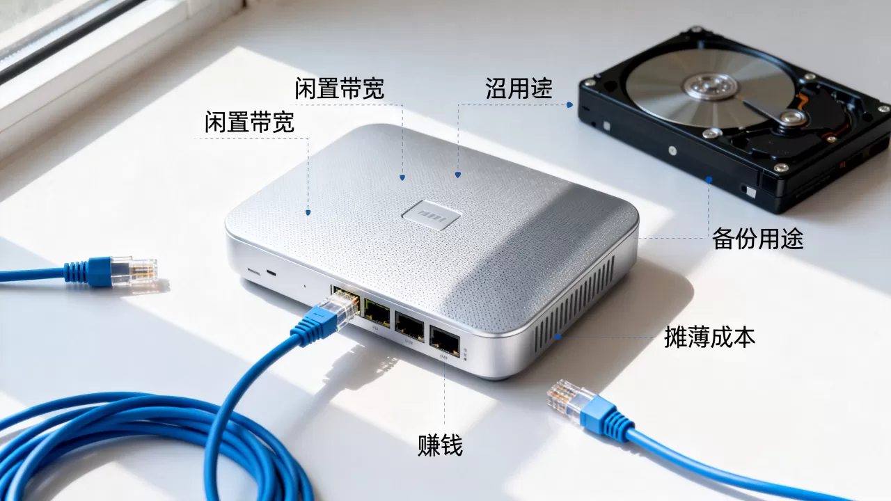 闲置带宽能否转作备份用途来摊薄成本,怎么利用闲置带宽赚钱 闲置带宽能否转作备份用途来摊薄成本,怎么利用闲置带宽赚钱