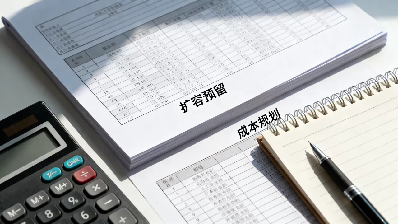 成本规划时把扩容预留写进预算有什么好处?扩容预留预算怎么做? 成本规划时把扩容预留写进预算有什么好处?扩容预留预算怎么做?